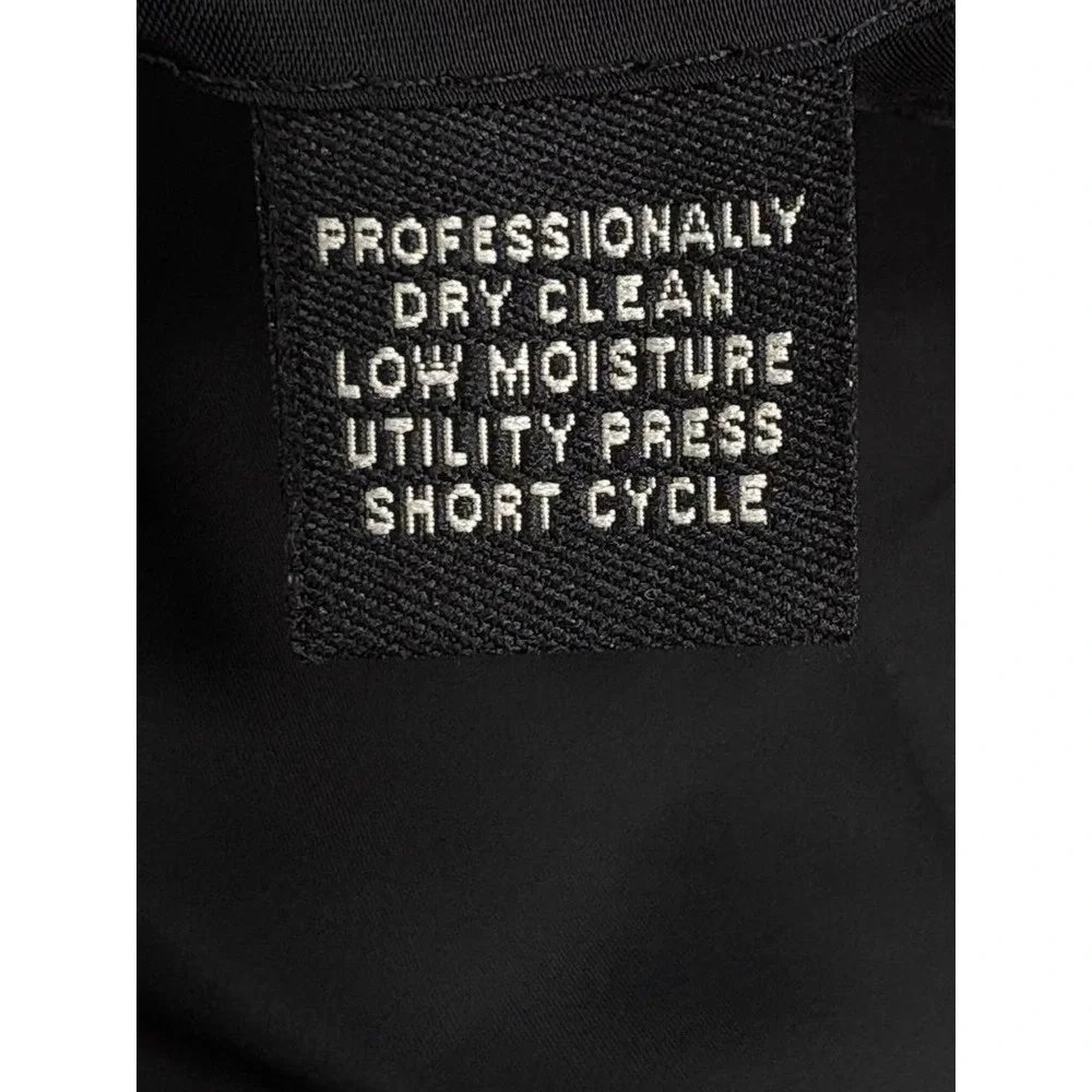 Jos A Bank Traveler's Collection Tailored Fit‎ 42R Wool 2 Btn Black Suit Blazer